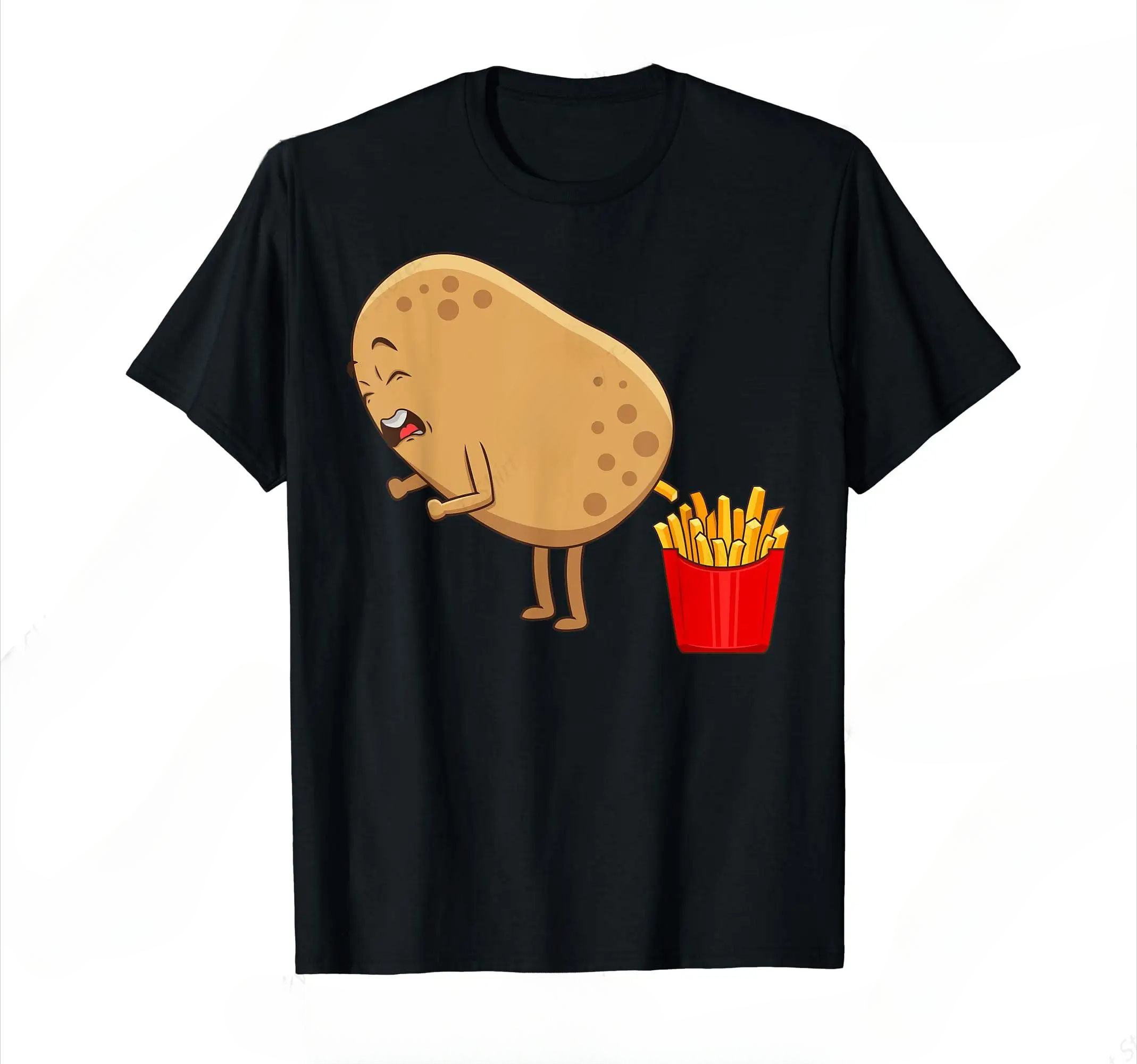 Summer Clothing In French - Funny French Fries Design for Men