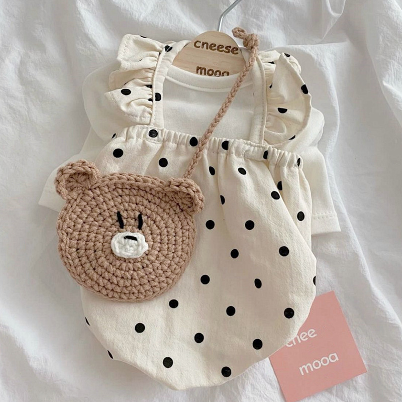 Summer Clothing In French - Cute Pet Dog Dress Dot Dog