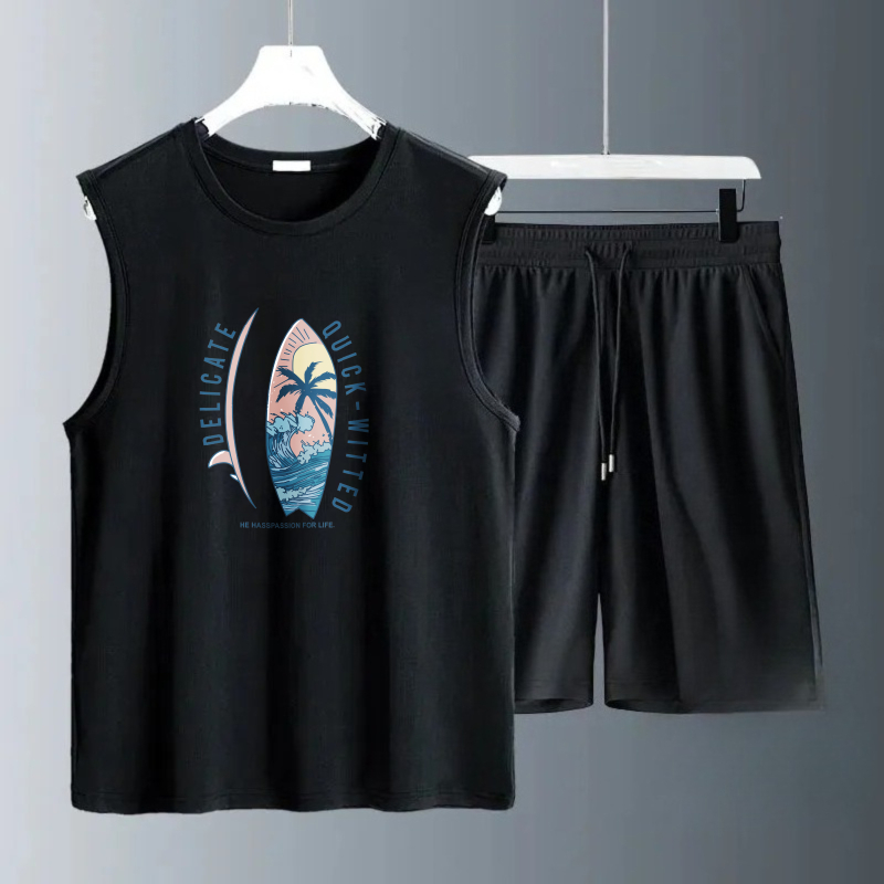 Men's Tank Top Sets 2026 Summe - Summer Clothing Drip ulasan dan harga