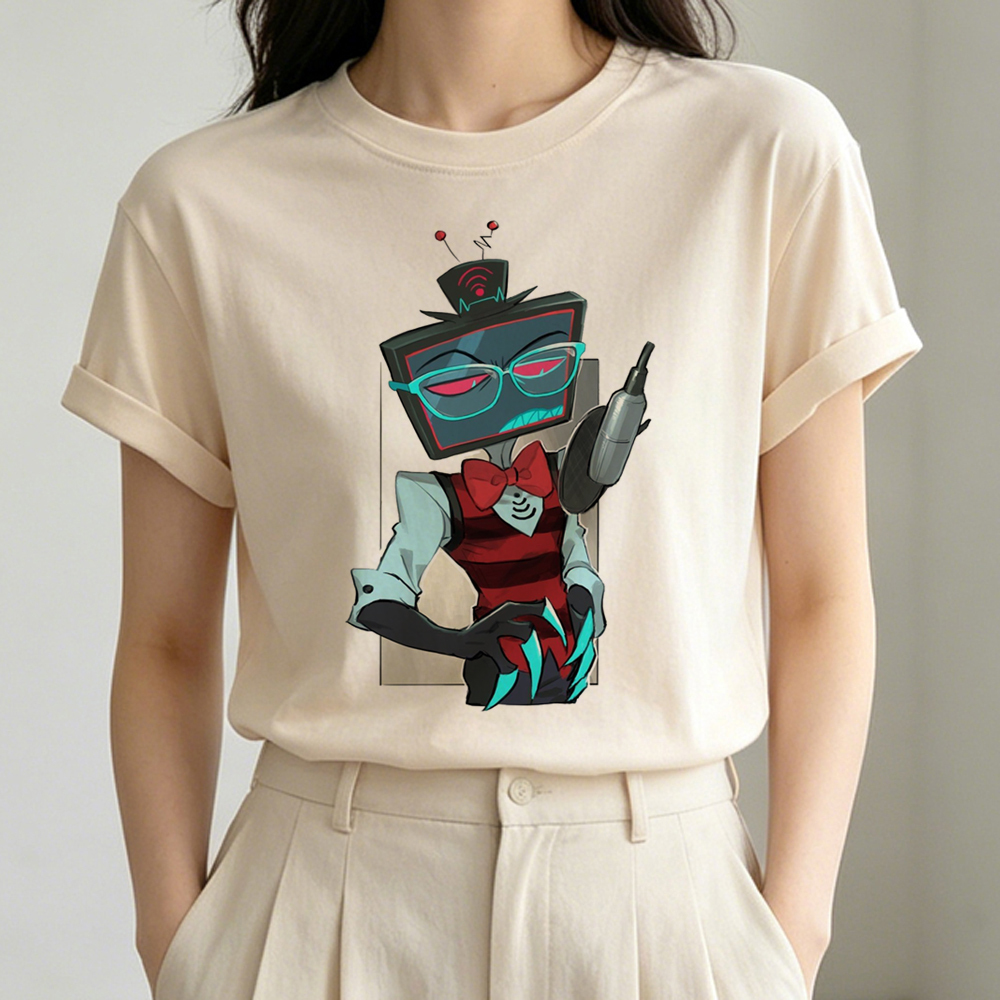 Hazbin Hotel tshirt teen manga - Summer Clothing Teens ulasan dan harga