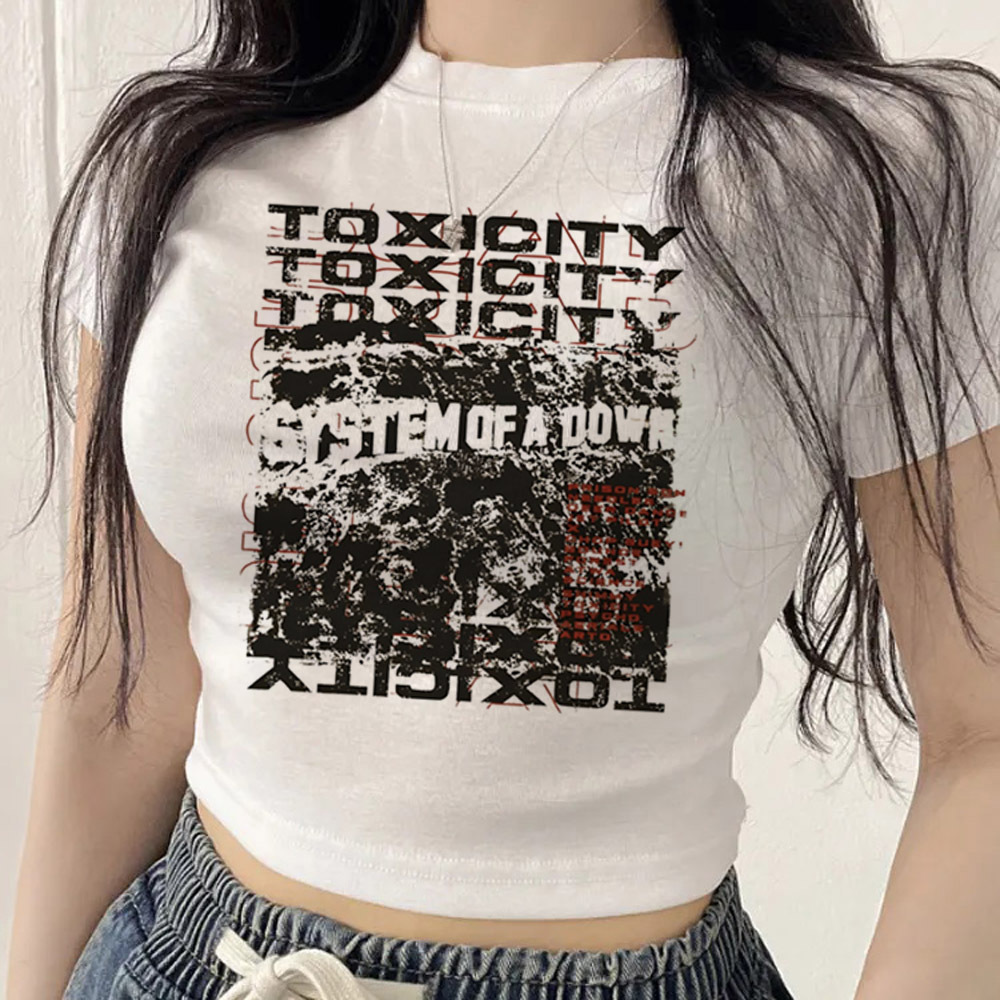 System of a Down crop top teen - Summer Clothing Teens ulasan dan harga