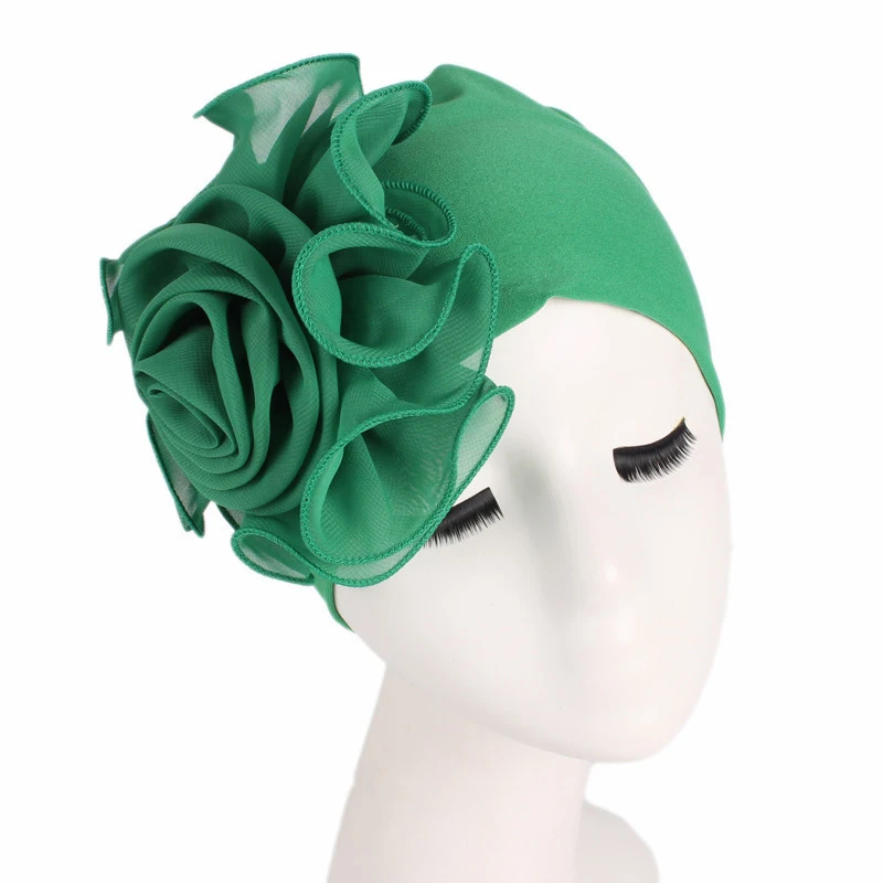 Fashion Women Big Flower Turba - Summer Clothing Hijab ulasan dan harga