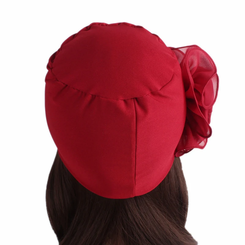 Fashion Women Big Flower Turba - Summer Clothing Hijab ulasan dan harga