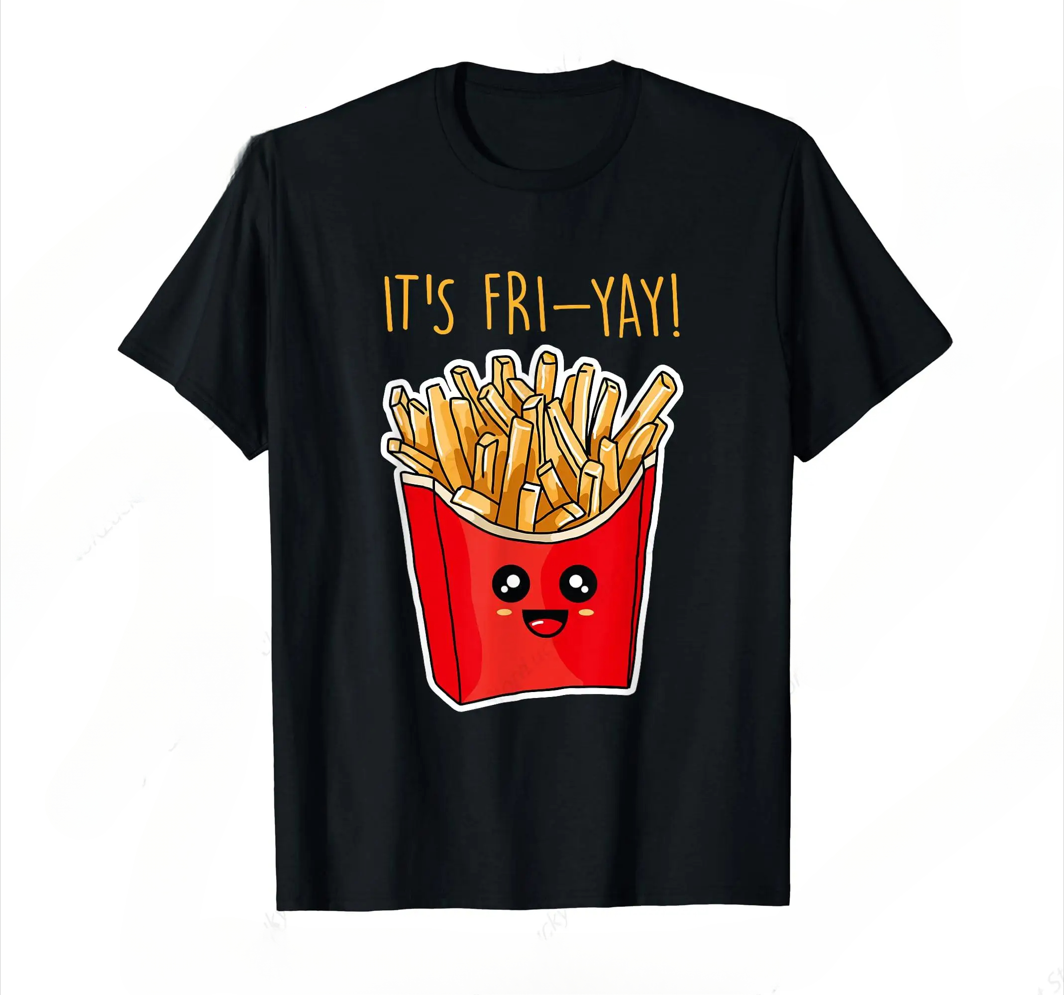 Funny French Fries Design for  - Summer Clothing In French ulasan dan harga