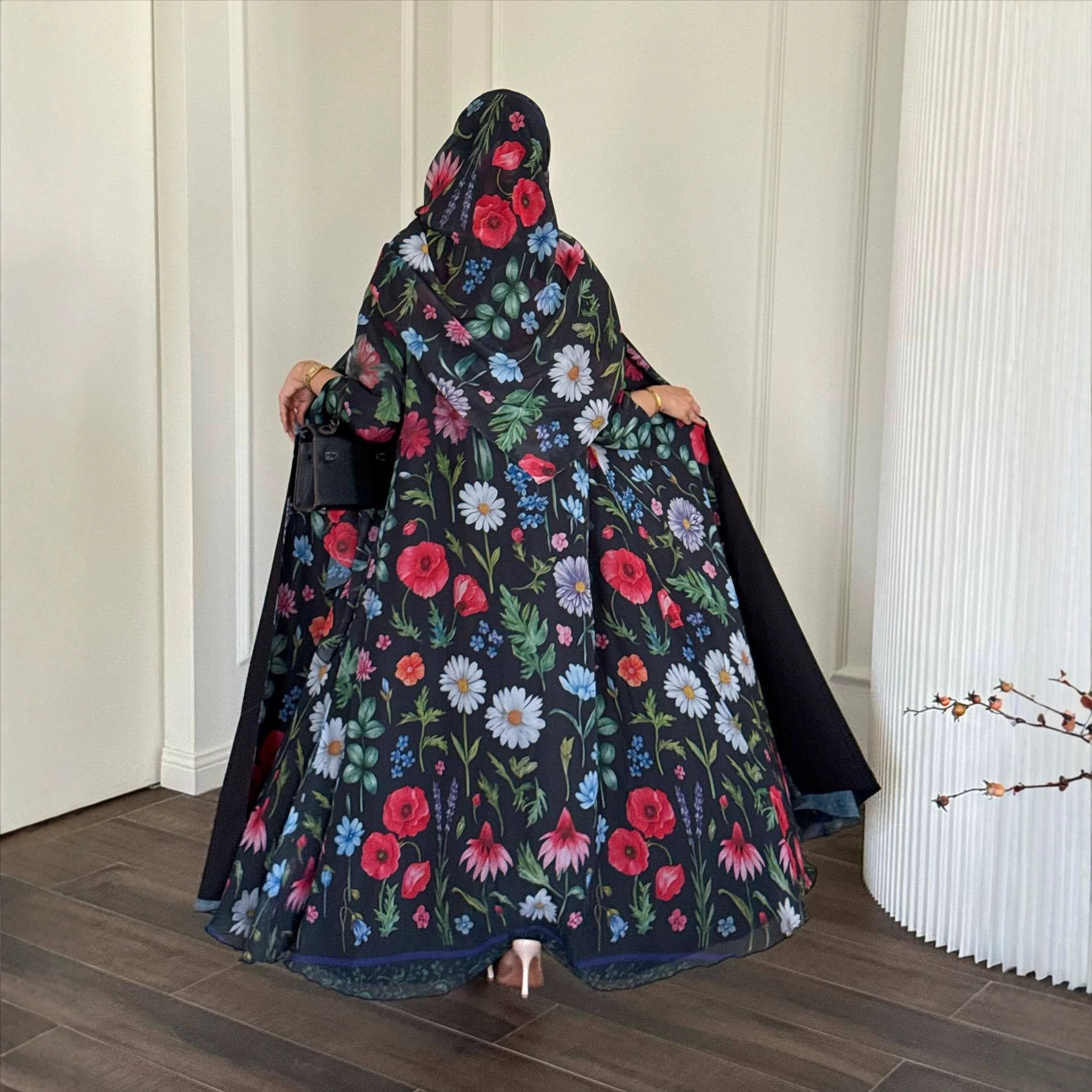 Abaya Hijab Women Eid Party Dr - Summer Clothing Hijab ulasan dan harga