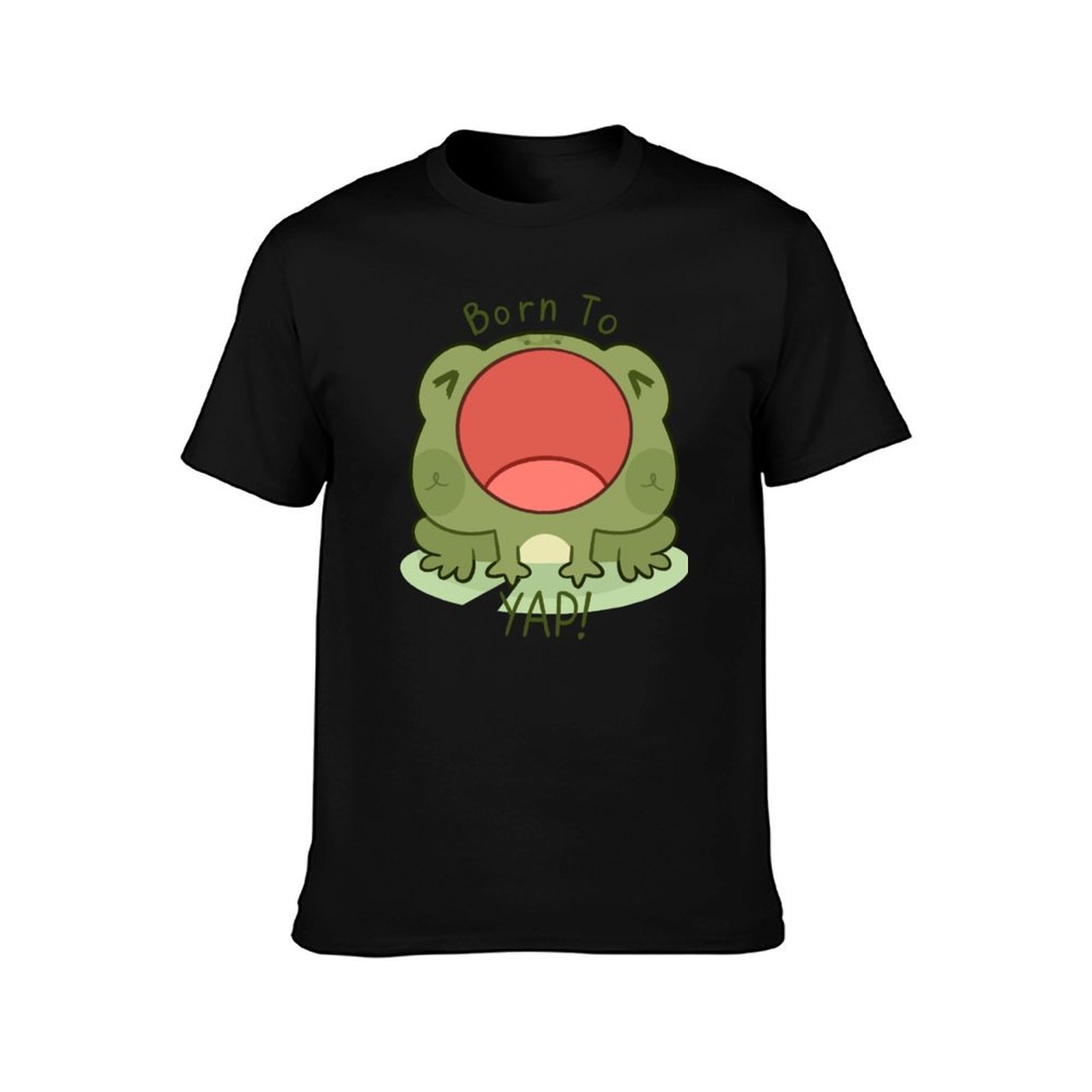 Born to Yap Frog T-Shirt summe - Summer Clothing Essentials Men ulasan dan harga
