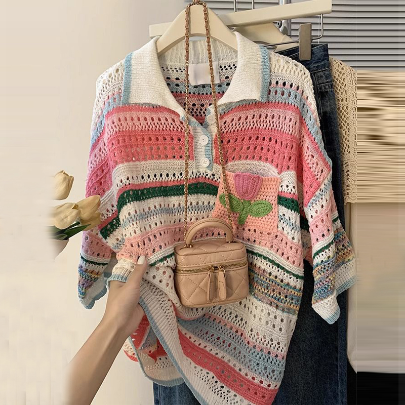 Women Clothing Summer Contrast - Summer Clothing Yarn ulasan dan harga