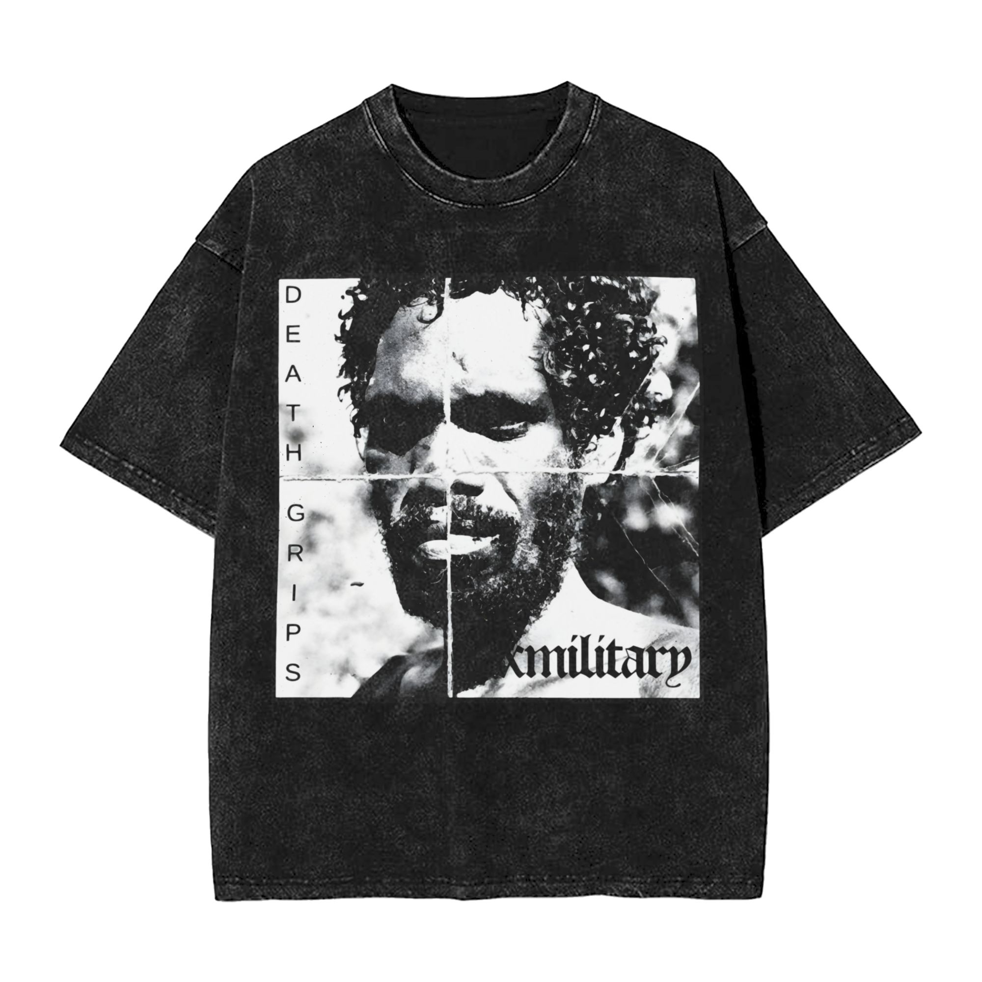 Men T-Shirt Death Grips Washed - Summer Clothing Ideas ulasan dan harga
