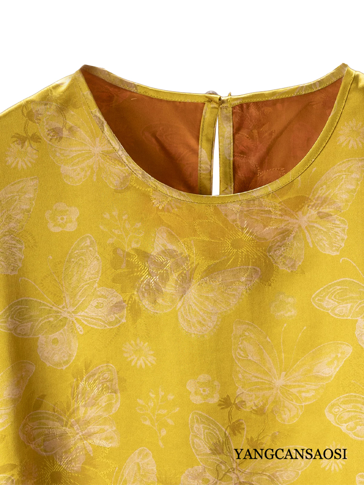 Plus Size 2026 Women's Fashion - Summer Clothing Yarn ulasan dan harga