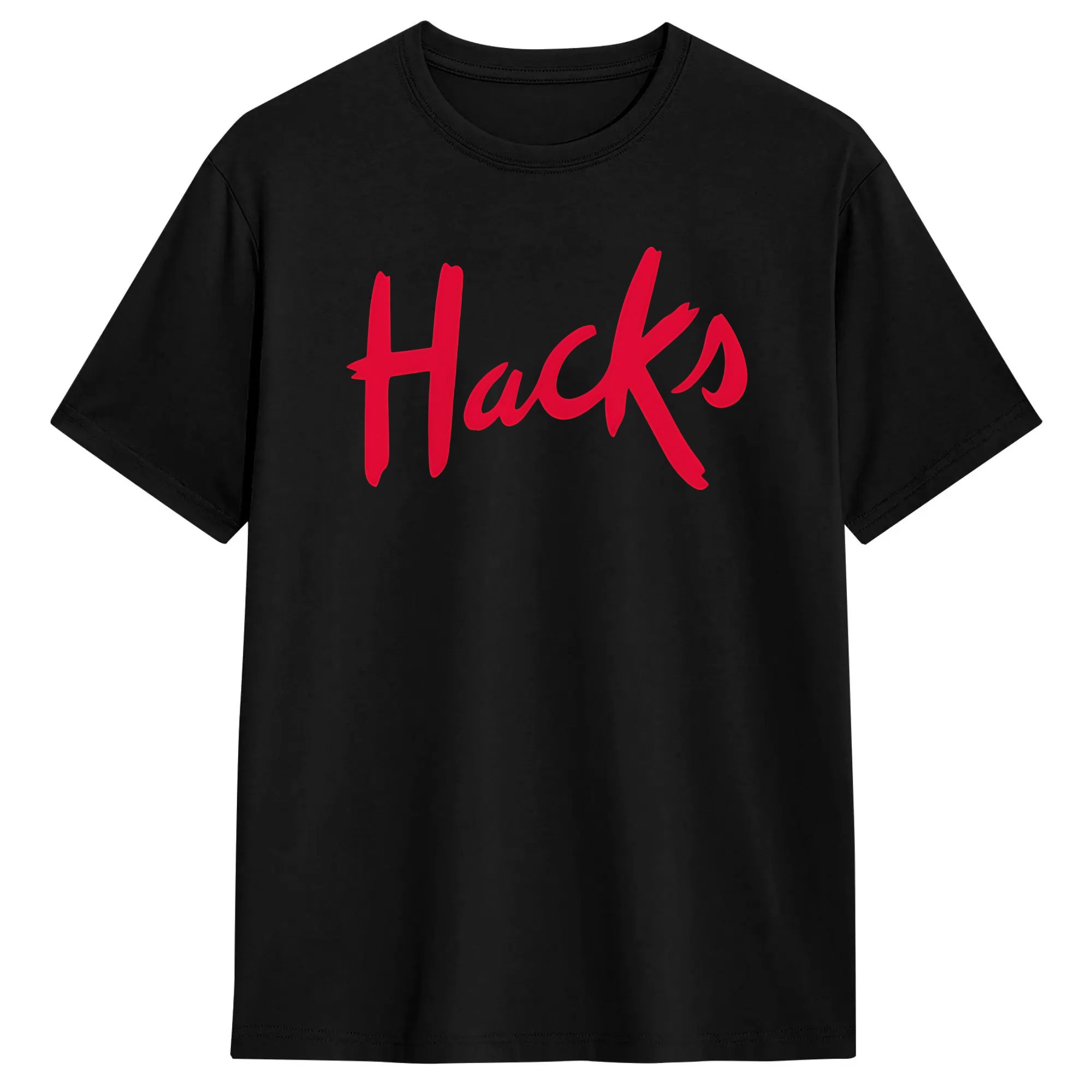 Hacks logo Cotton T Shirt For  - Summer Clothing Hacks ulasan dan harga