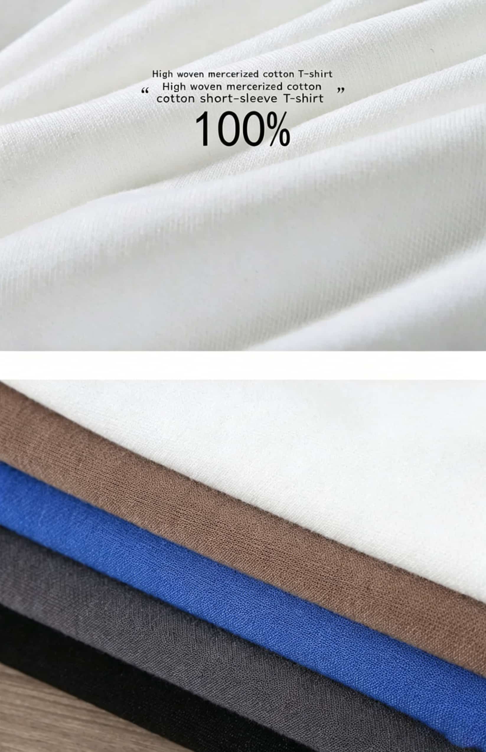 Men's round-neck cotton T-shir - Summer Clothing Label ulasan dan harga