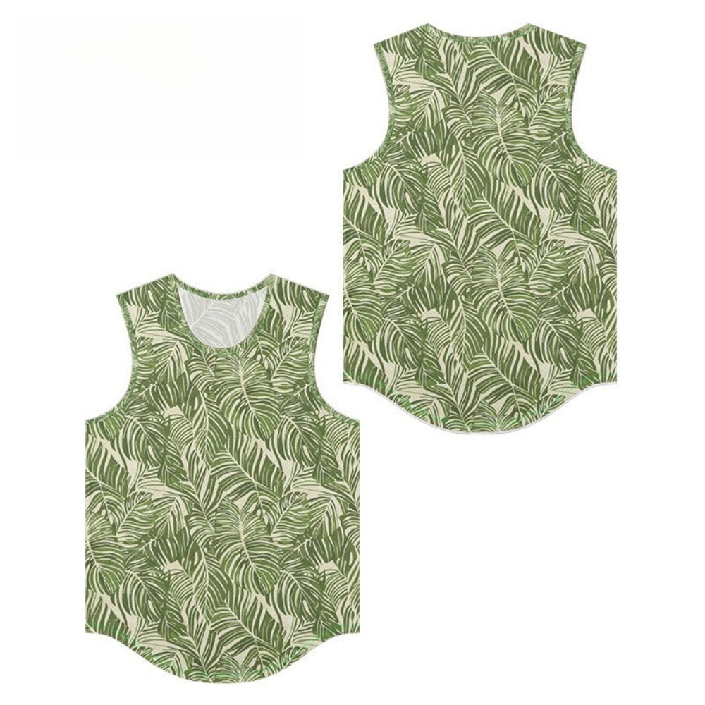 Men Vests Trendy Geometric Boh - Summer Clothing Essentials Men ulasan dan harga