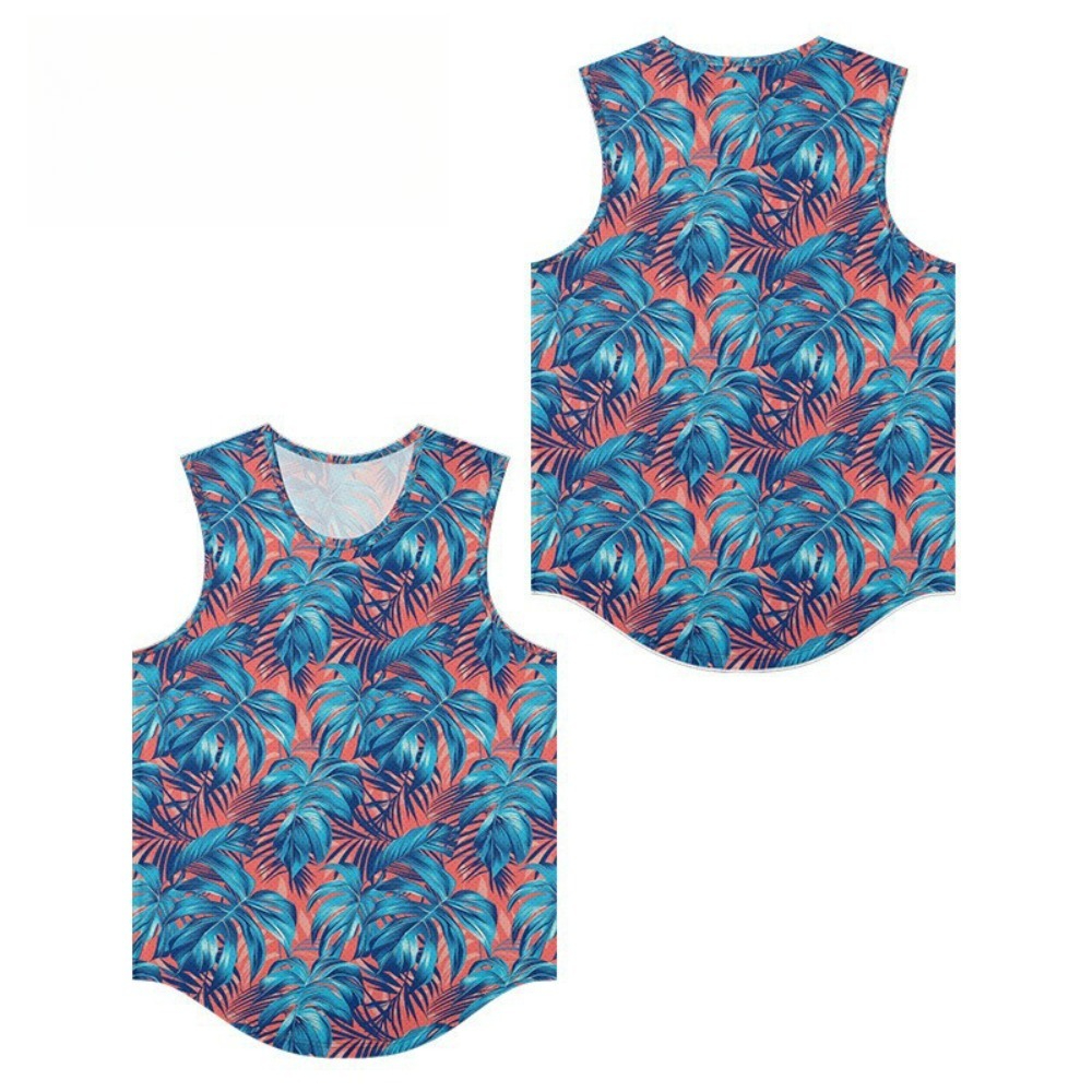 Men Vests Trendy Geometric Boh - Summer Clothing Essentials Men ulasan dan harga