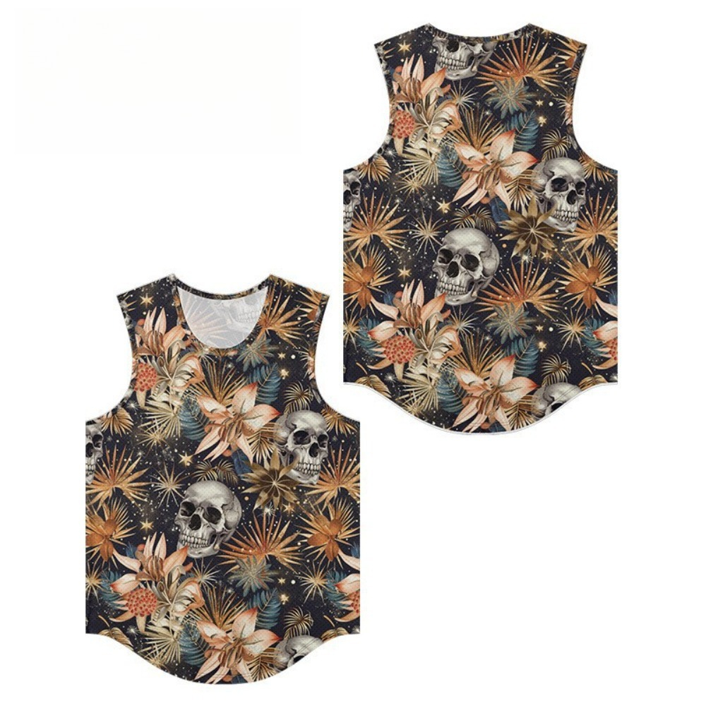Men Vests Trendy Geometric Boh - Summer Clothing Essentials Men ulasan dan harga