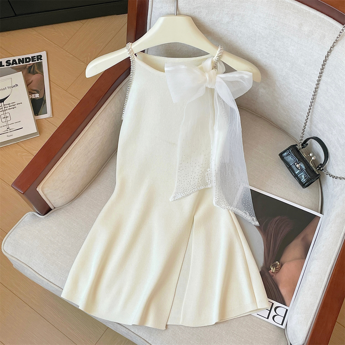 French Style Small Fragrance K - Summer Clothing Yarn ulasan dan harga