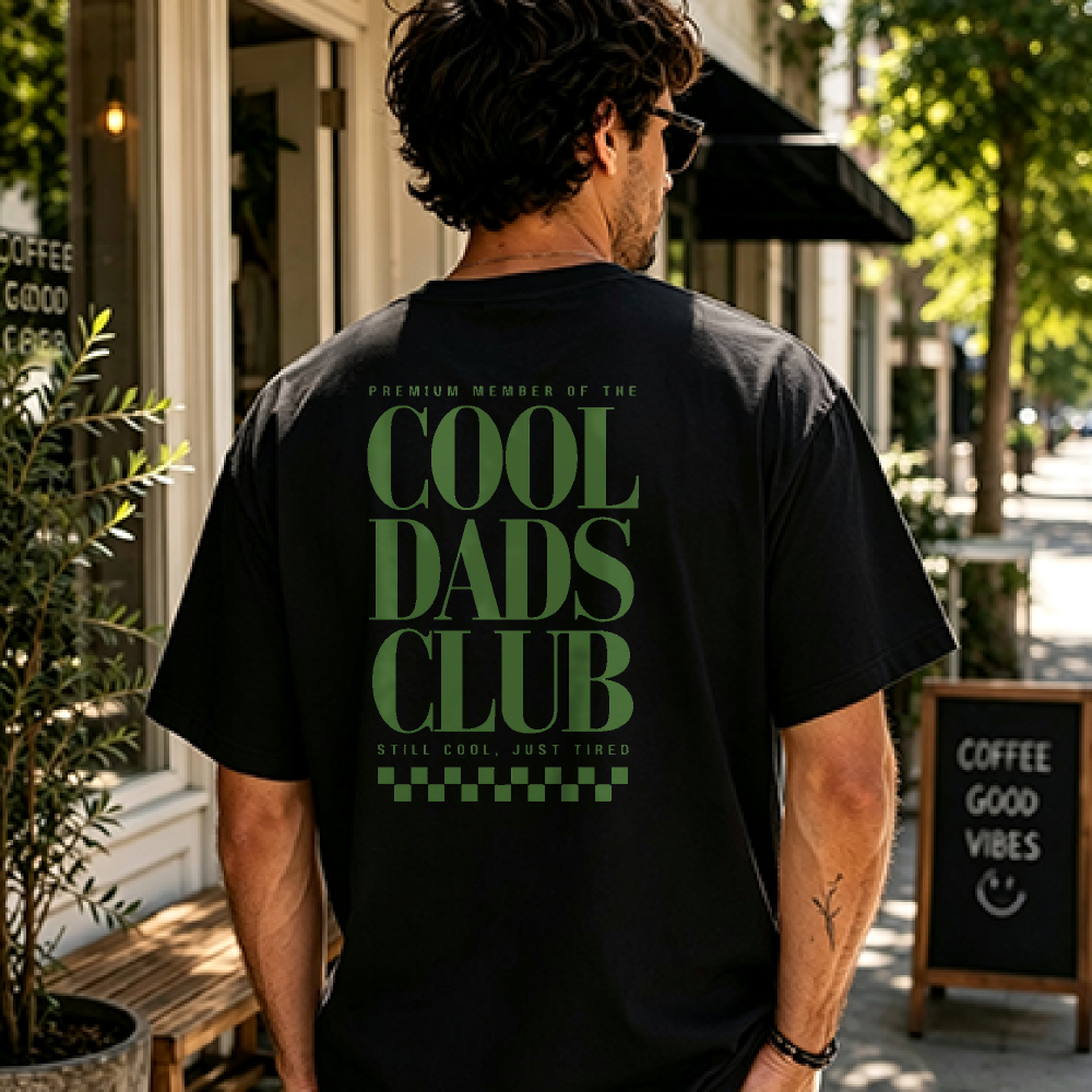 Cool Dads Club T-Shirt Father' - Summer Clothing Ideas ulasan dan harga