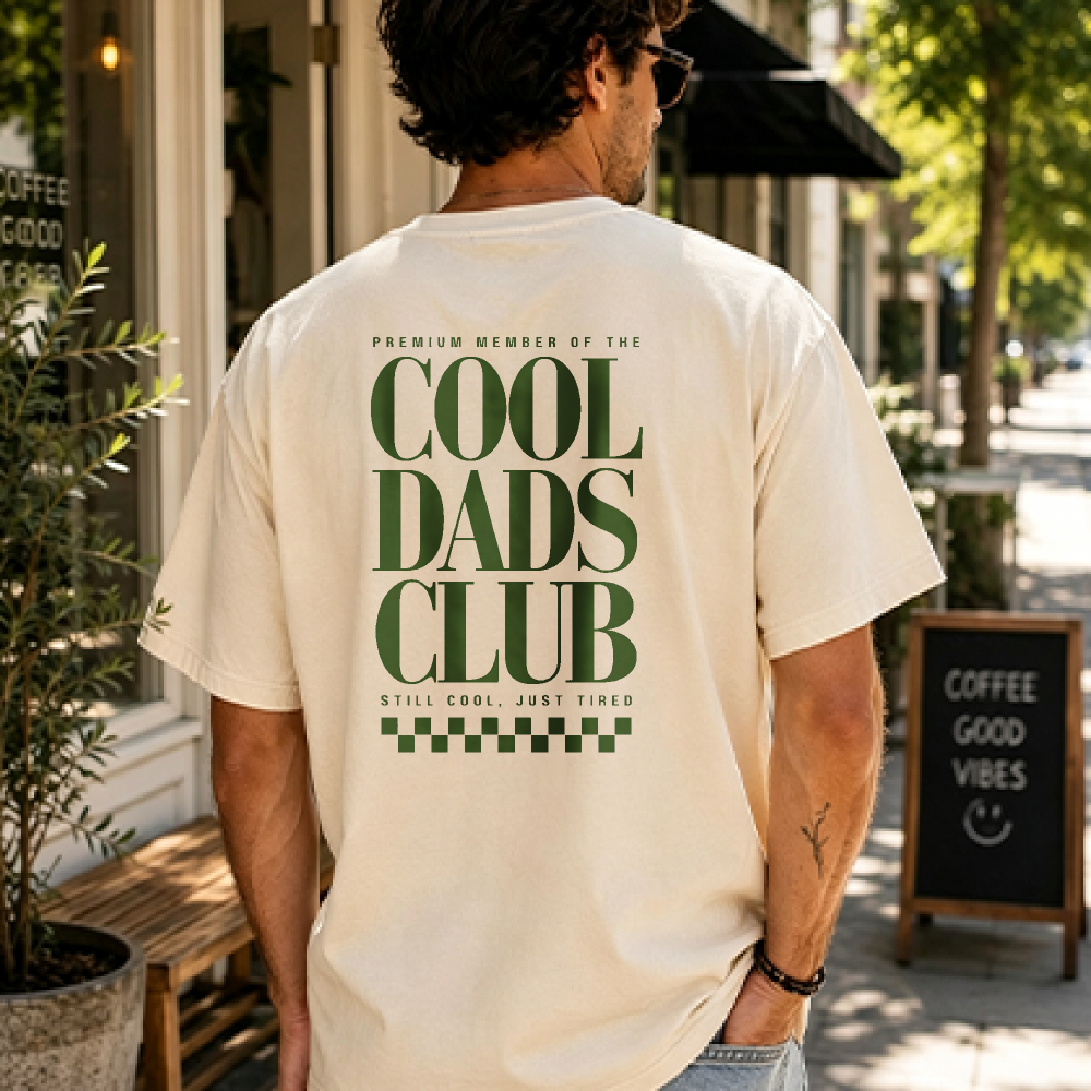 Cool Dads Club T-Shirt Father' - Summer Clothing Ideas ulasan dan harga