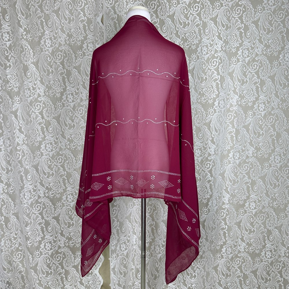 2026 Small 70x180cm Chiffon Ne - Summer Clothing Hijab ulasan dan harga
