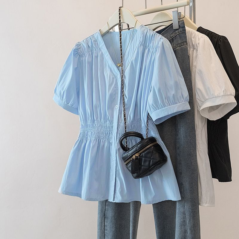 200 Pounds Plus Size Elastic W - Summer Clothing In French ulasan dan harga