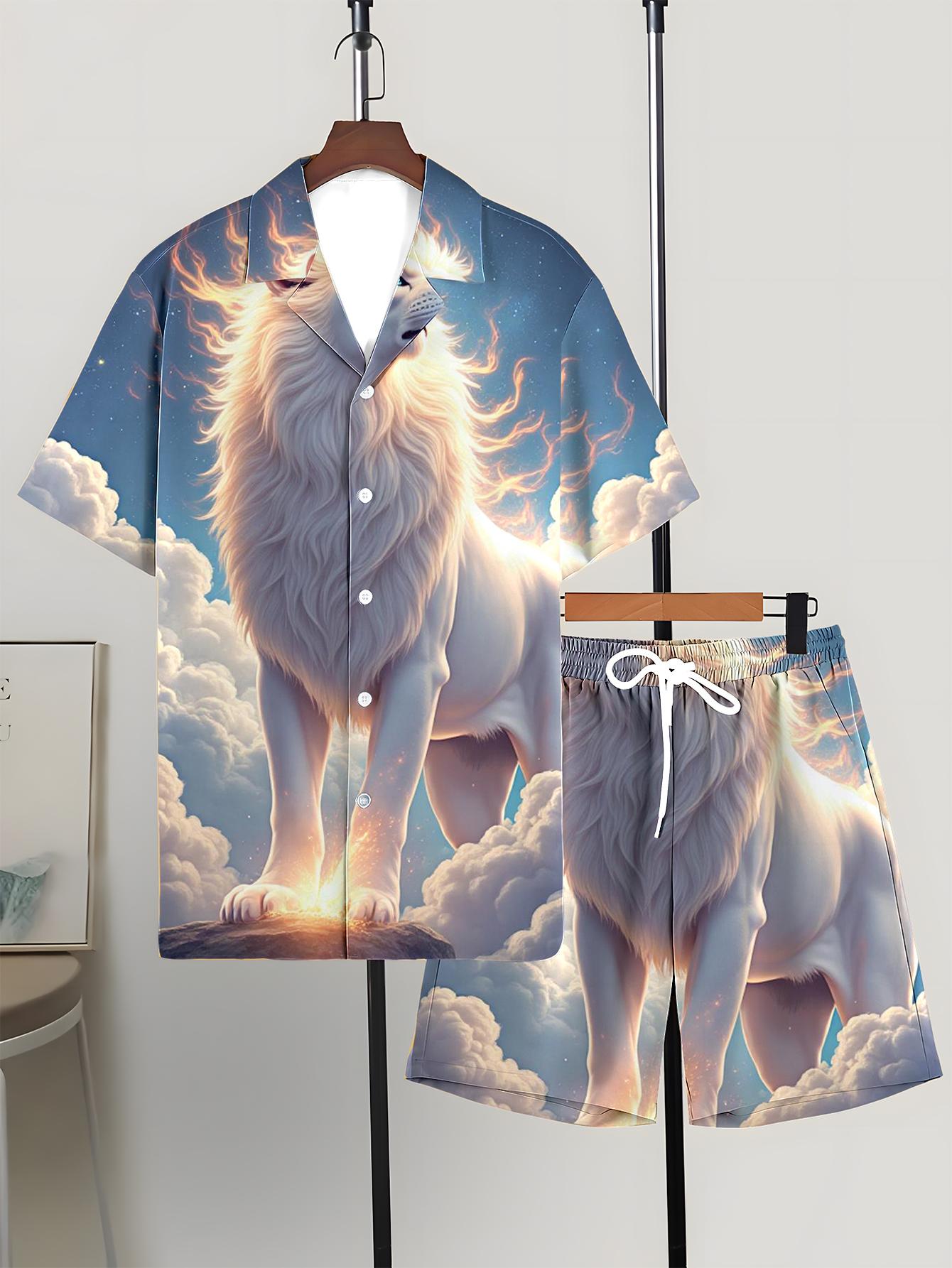 Men's Shirt Sets 2026 Spring/S - Summer Clothing Drip ulasan dan harga
