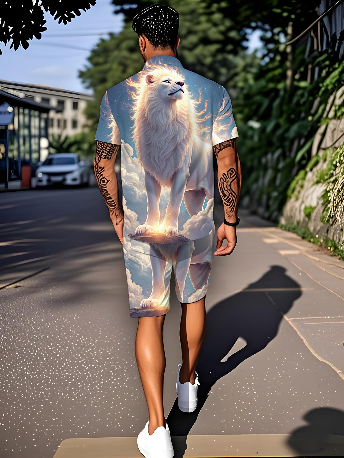 Men's Shirt Sets 2026 Spring/S - Summer Clothing Drip ulasan dan harga