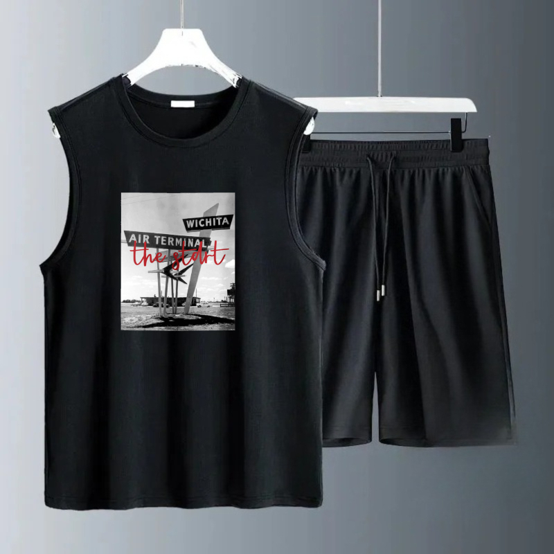 Men's Tank Top Sets 2026 Summe - Summer Clothing Drip ulasan dan harga