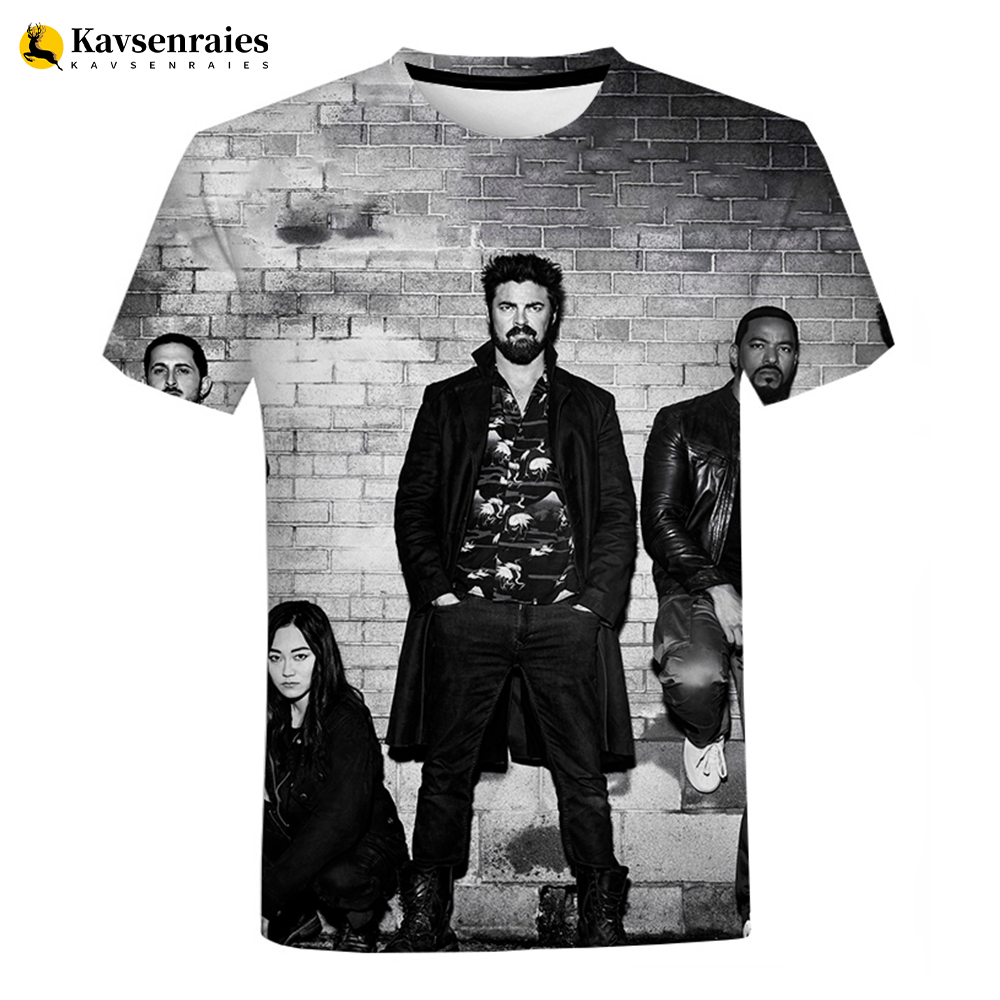 TV Series The Boys 3D T Shirt  - Summer Clothing Teens ulasan dan harga