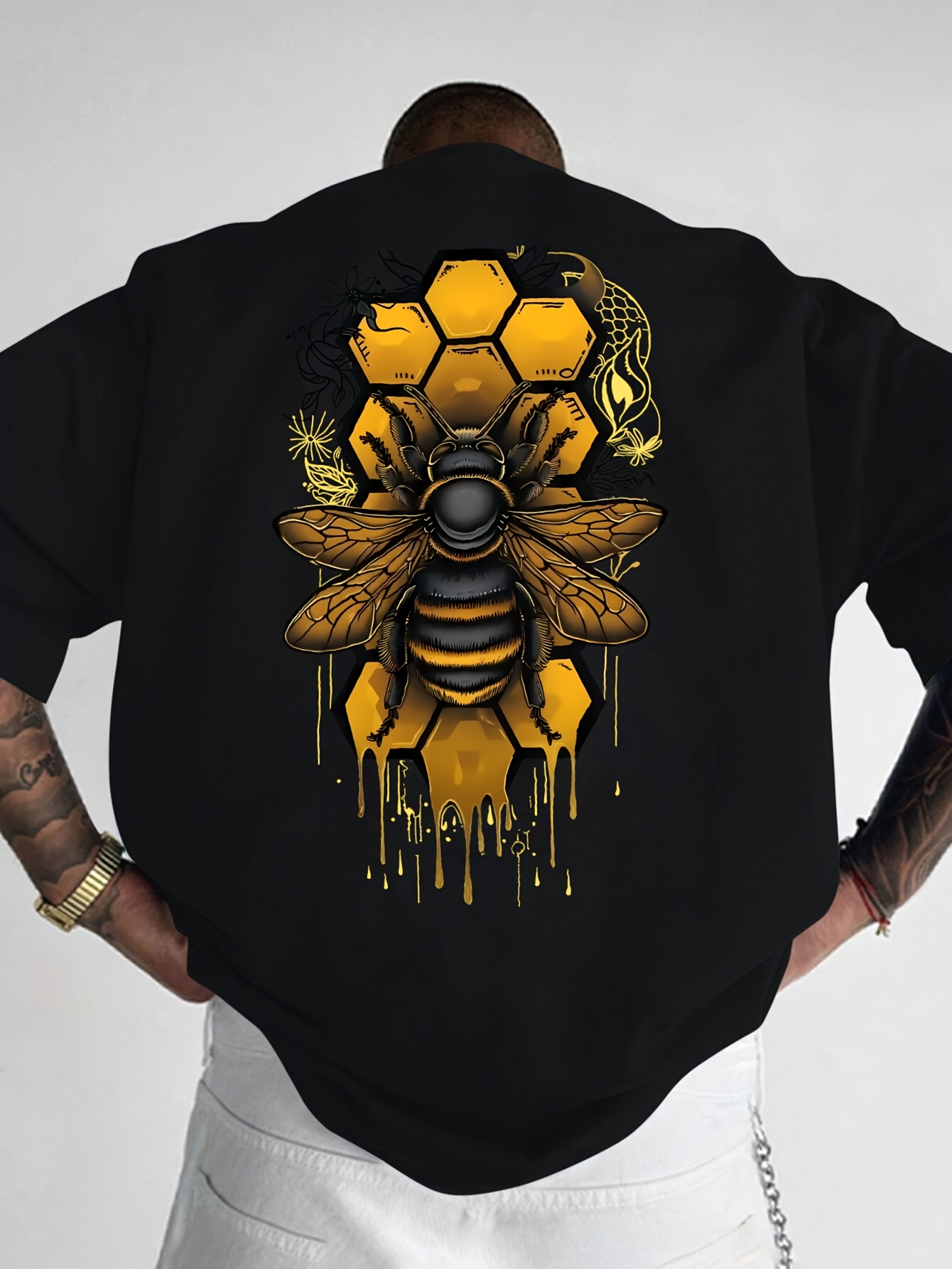 Honeycomb Bee with Dripping Ho - Summer Clothing Drip ulasan dan harga