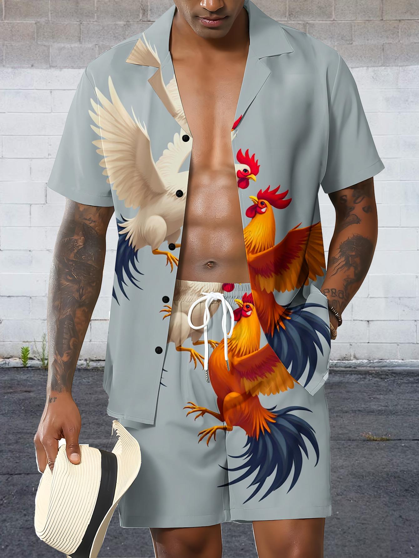 Men's Shirt Sets 2026 Spring/S - Summer Clothing Drip ulasan dan harga