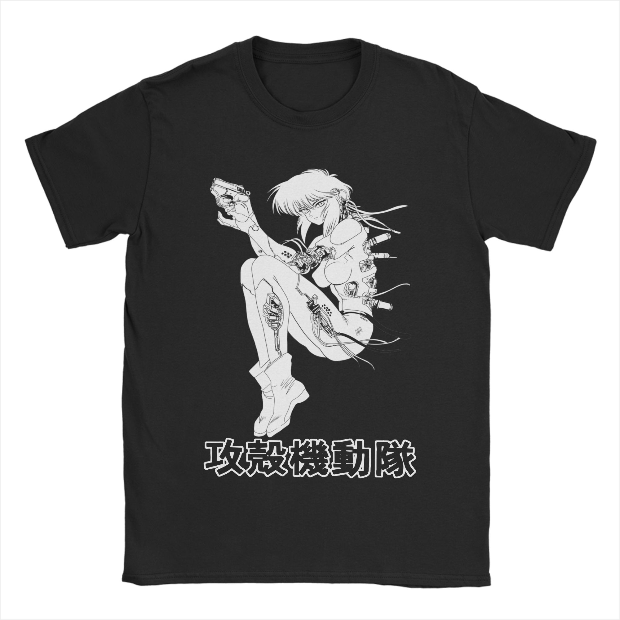 Motoko Ghost in the Shell T Sh - Summer Clothing Ideas ulasan dan harga
