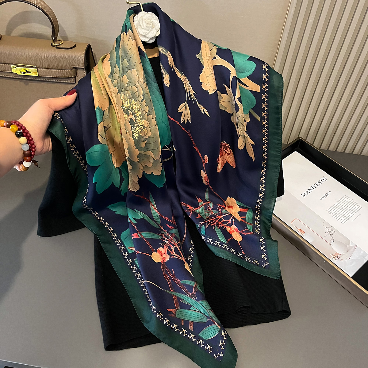 Latest Design Print Head Scarv - Summer Clothing Hijab ulasan dan harga