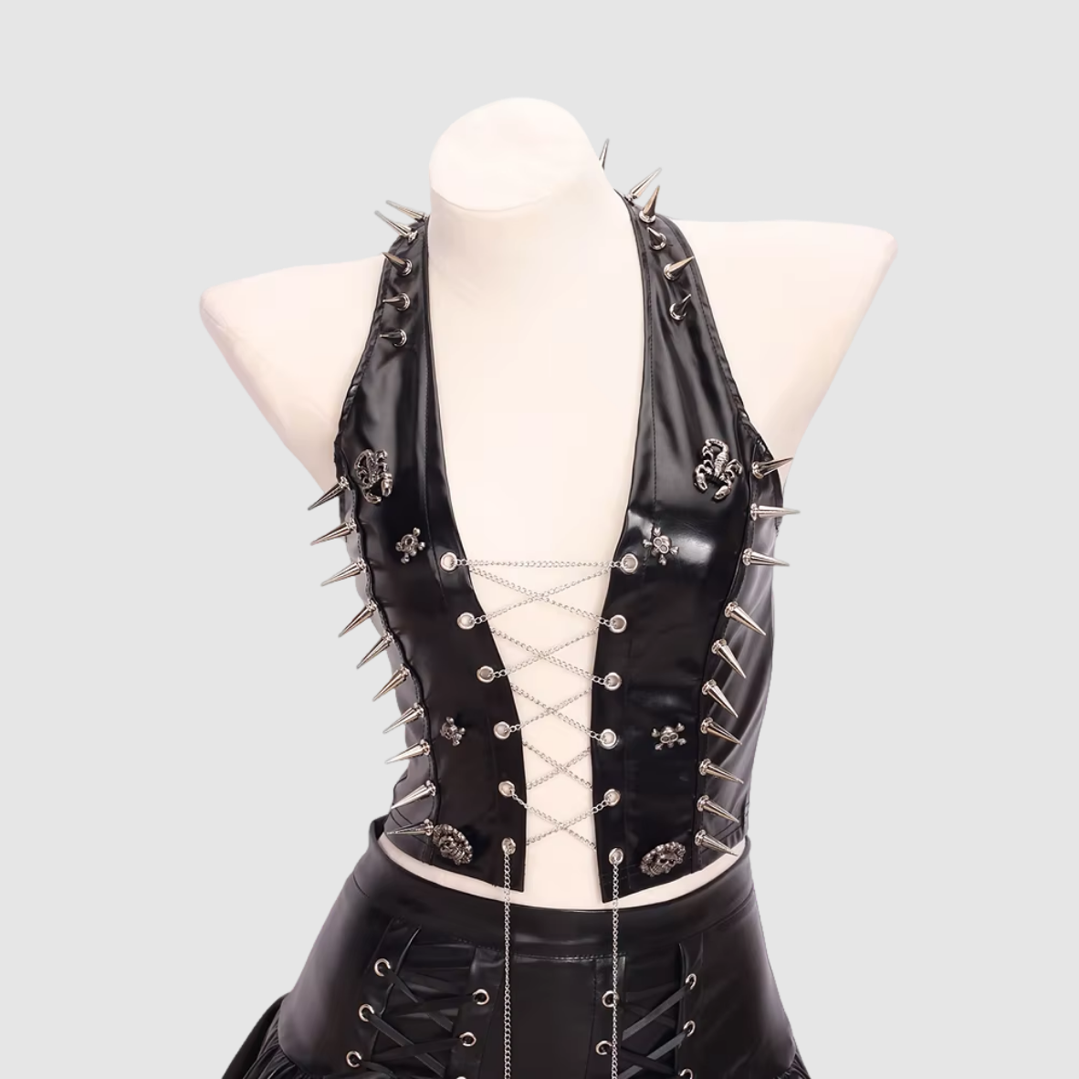 Women's Y2K Goth Top Emo Cloth - Summer Clothing Teens ulasan dan harga