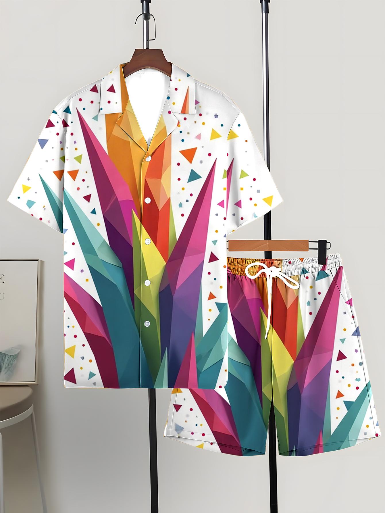 Men's Shirt Sets 2026 Spring/S - Summer Clothing Drip ulasan dan harga