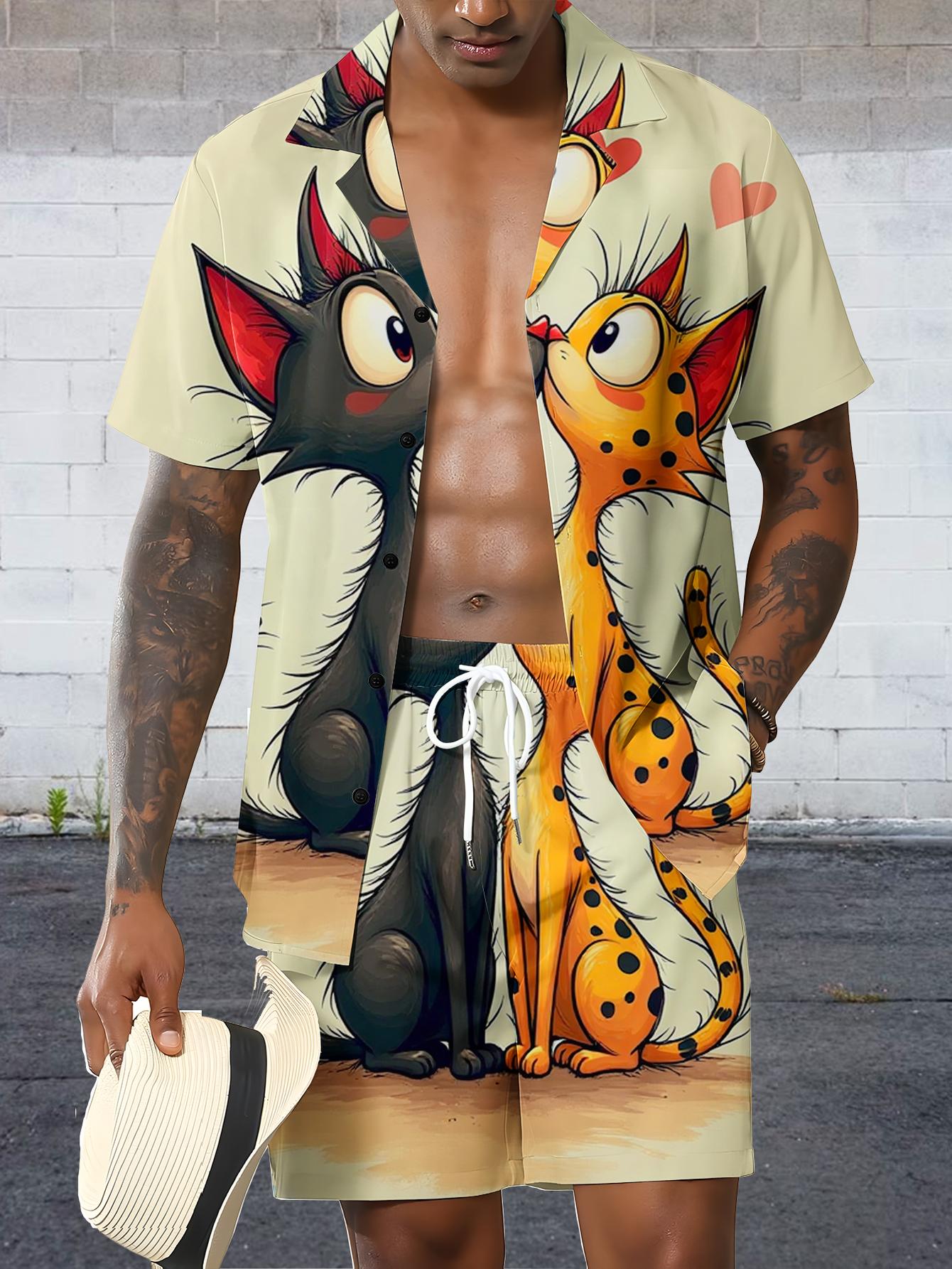 Men's Shirt Sets 2026 Spring/S - Summer Clothing Drip ulasan dan harga
