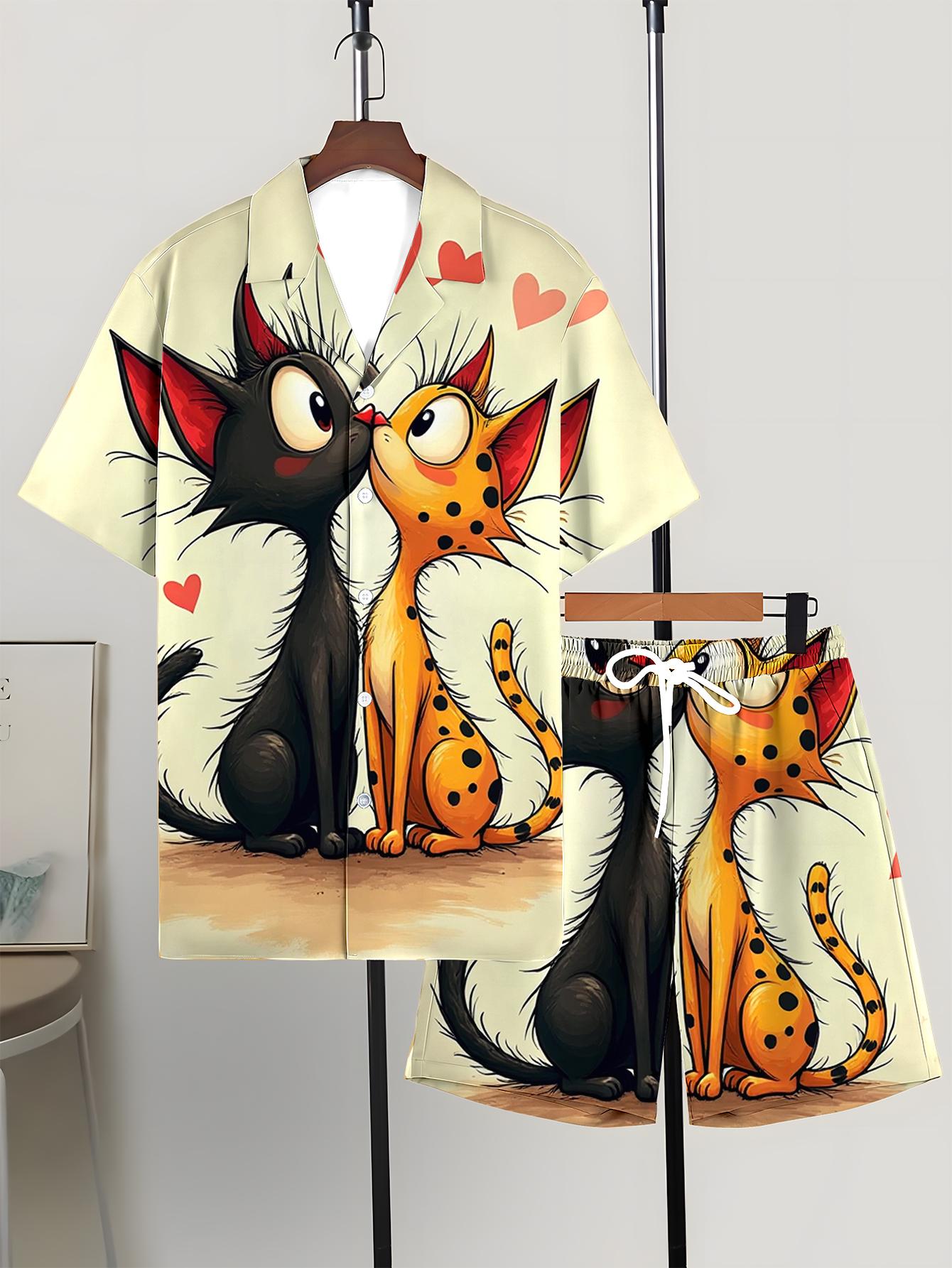 Men's Shirt Sets 2026 Spring/S - Summer Clothing Drip ulasan dan harga