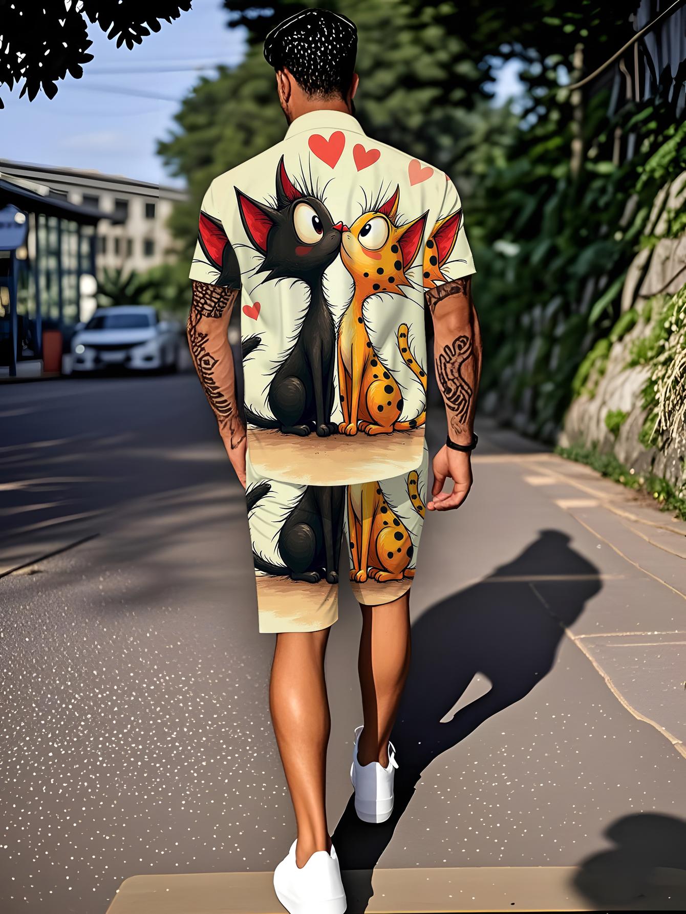 Men's Shirt Sets 2026 Spring/S - Summer Clothing Drip ulasan dan harga