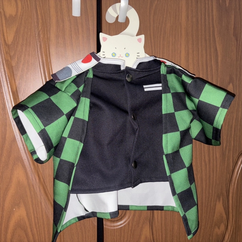 Demon Slayer Zenitsu Pet Cloth - Summer Dog Clothing ulasan dan harga