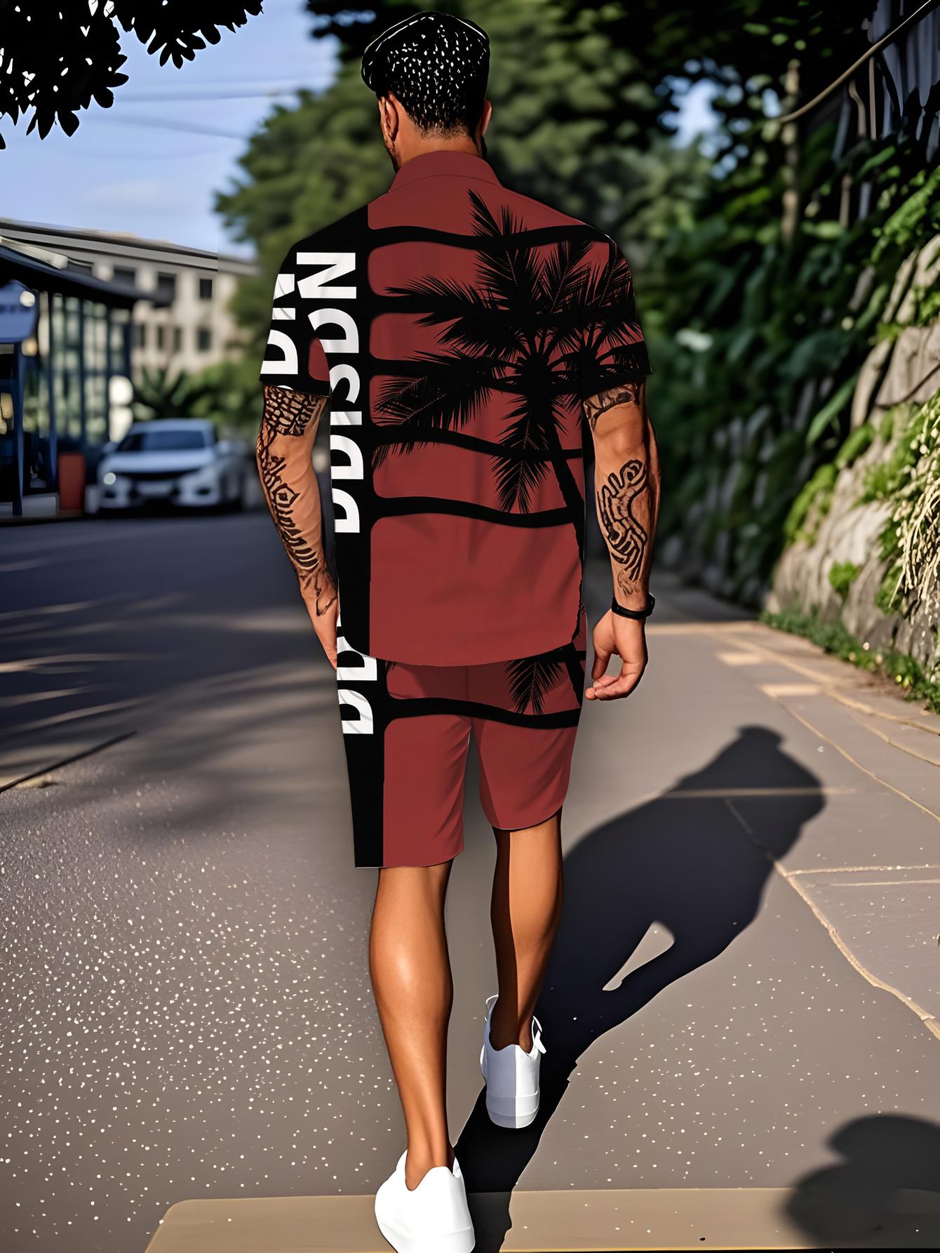 Men's Shirt Sets 2026 Spring/S - Summer Clothing Drip ulasan dan harga