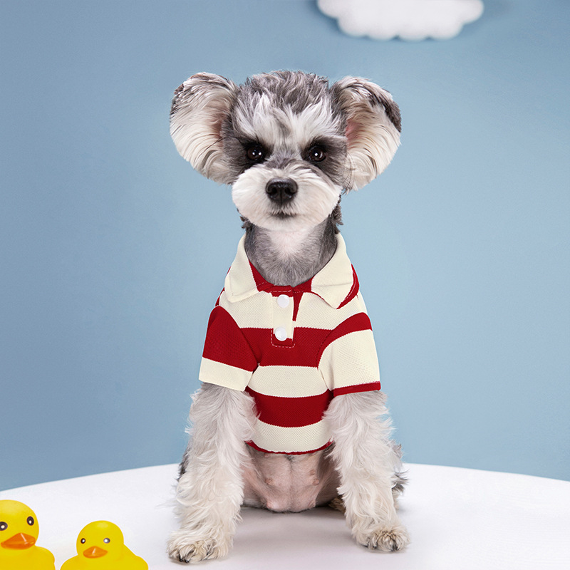 Pet Dog Polo Shirt Summer Dog  - Summer Dog Clothing ulasan dan harga