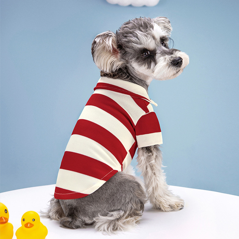 Pet Dog Polo Shirt Summer Dog  - Summer Dog Clothing ulasan dan harga