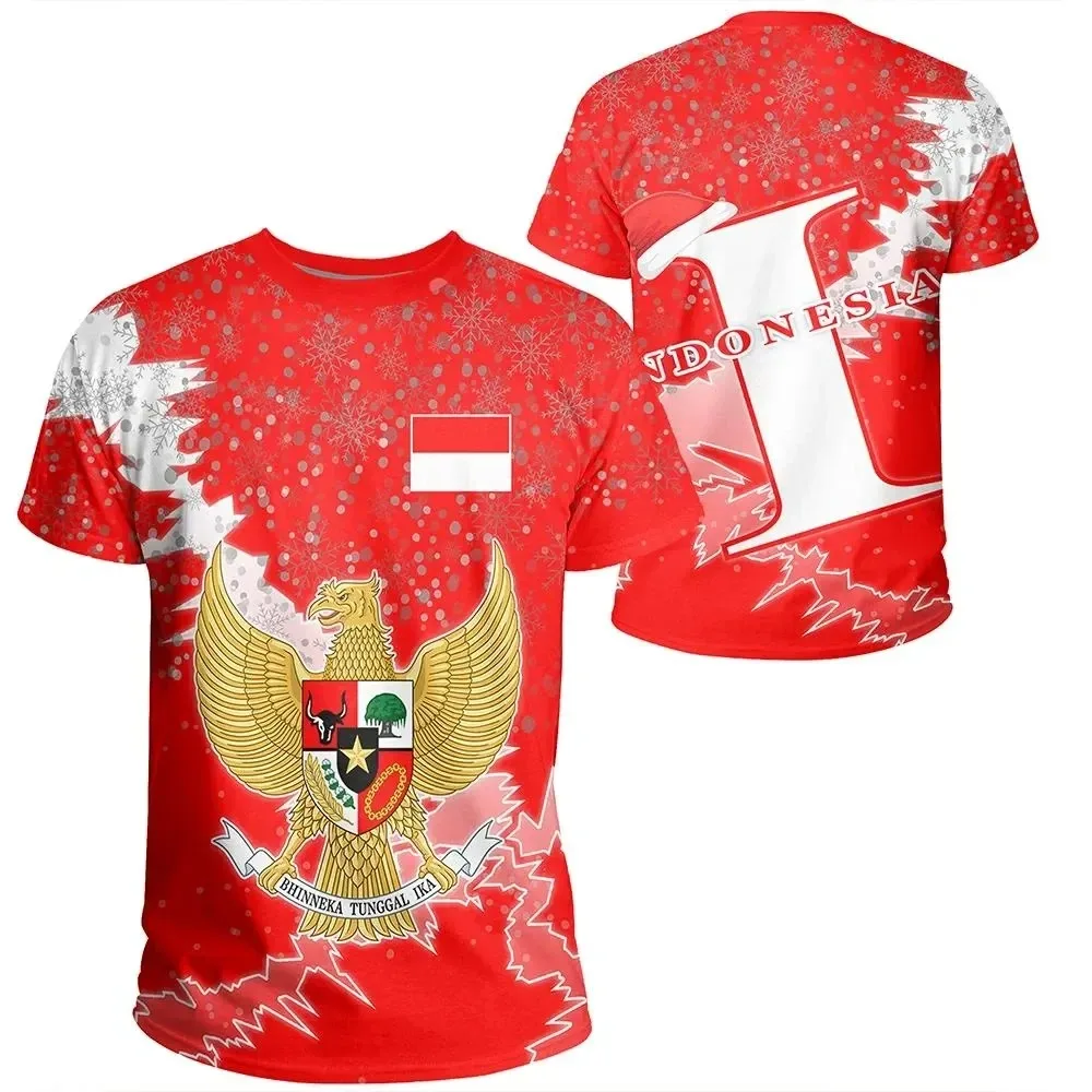 Indonesian Flag 3D Heraldic Pr - Summer Clothing Teens ulasan dan harga
