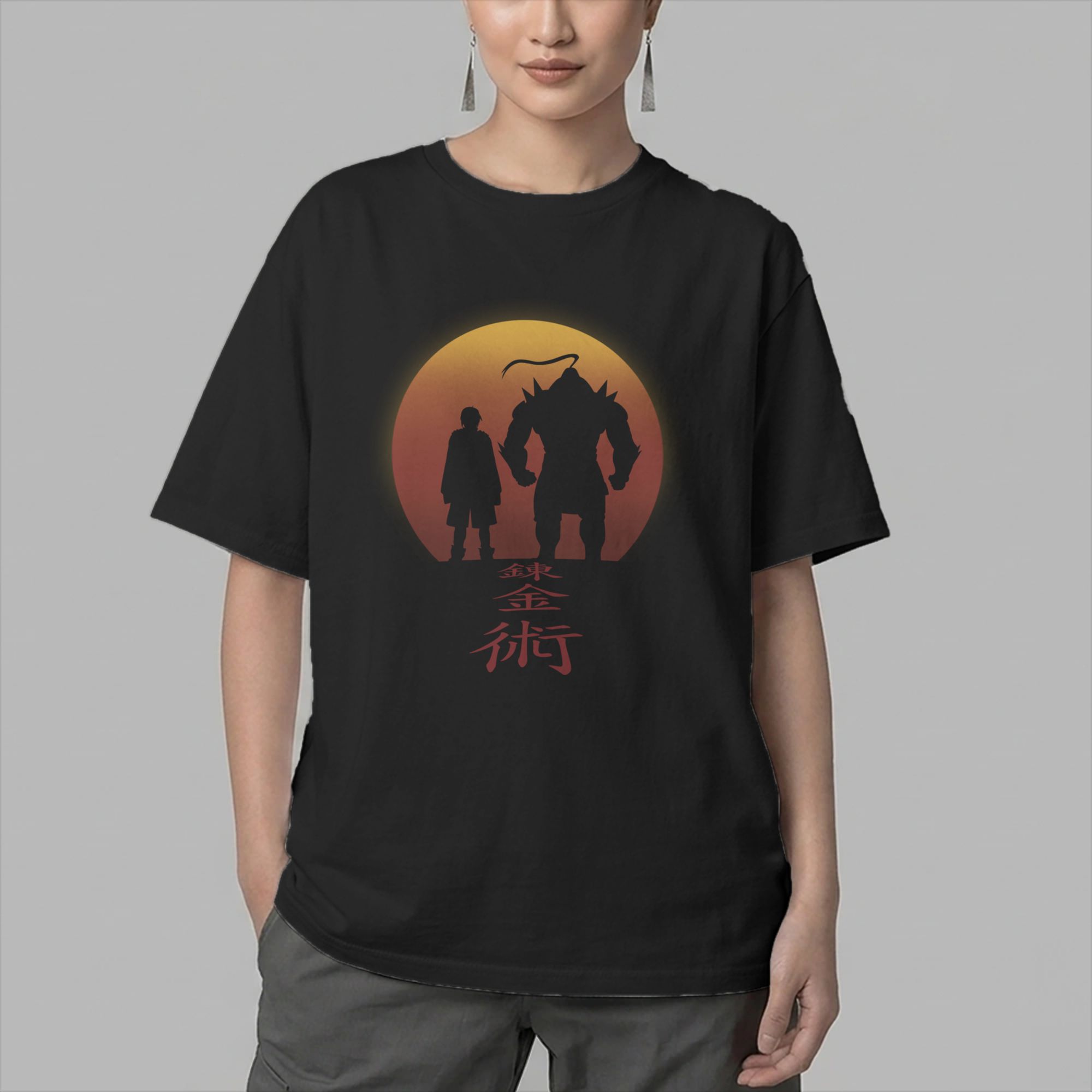 Men's T-Shirts Fullmetal Alche - Summer Clothing Ideas ulasan dan harga