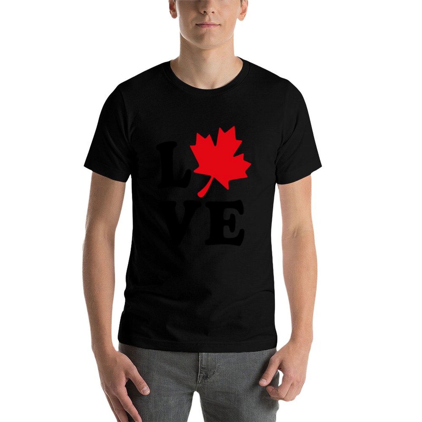 I LOVE canada – Maple Leaf Can - Summer Clothing Essentials Men ulasan dan harga