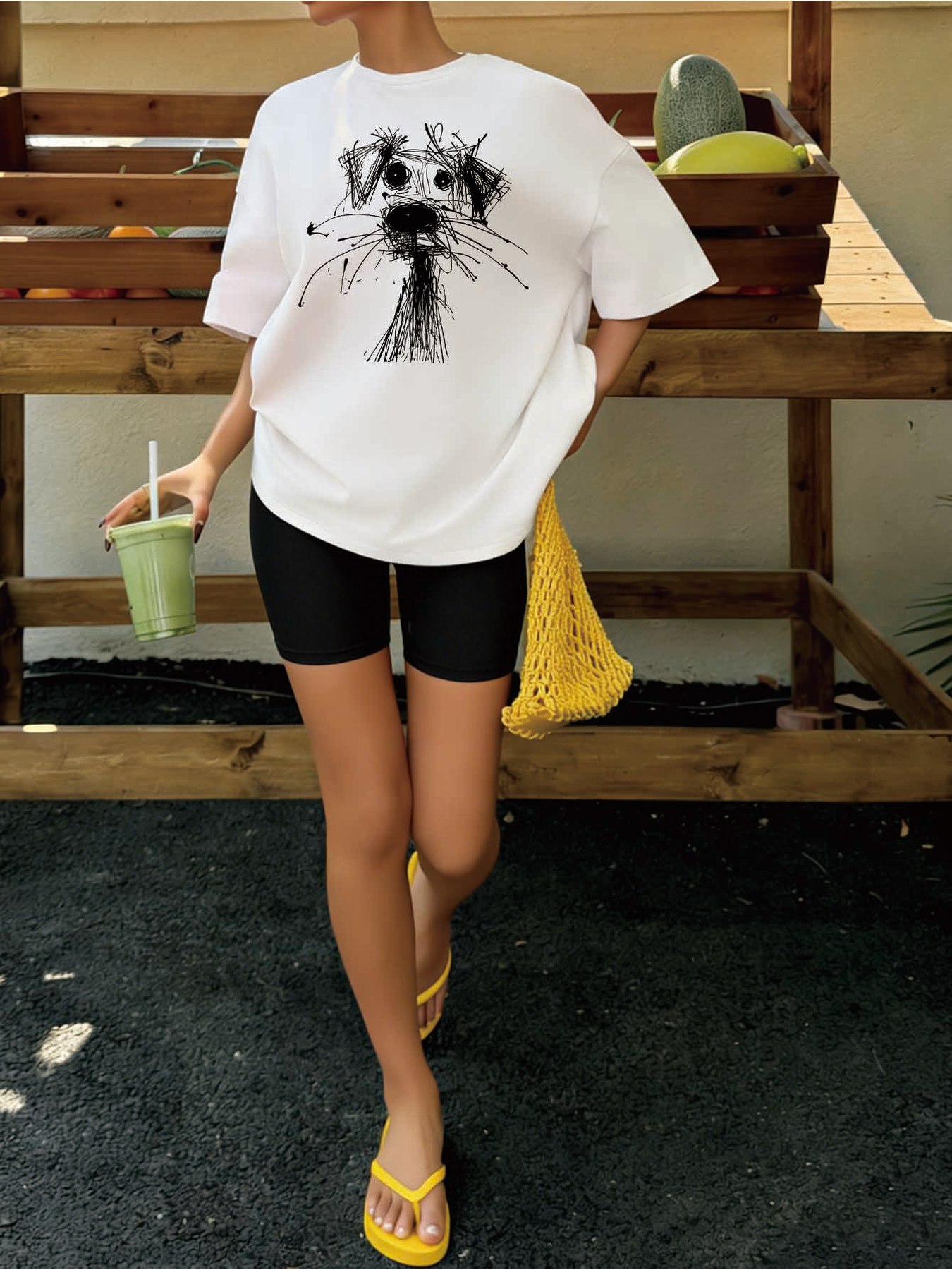 Two-Piece Set Including Hand-D - Summer Dog Clothing ulasan dan harga