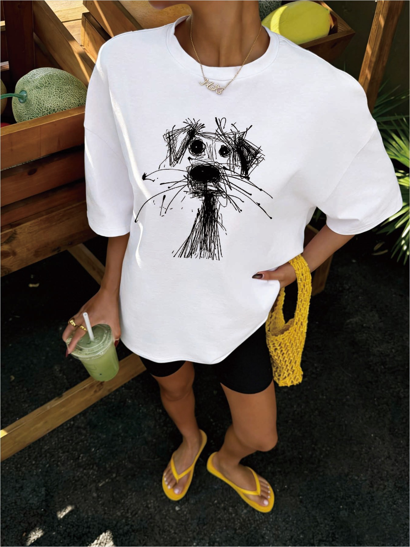 Two-Piece Set Including Hand-D - Summer Dog Clothing ulasan dan harga