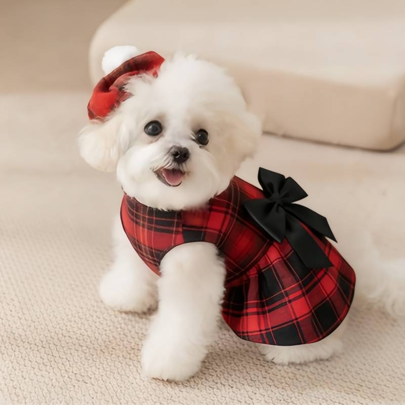 Pet Dog Clothes Plaid Shirt Su - Summer Dog Clothing ulasan dan harga