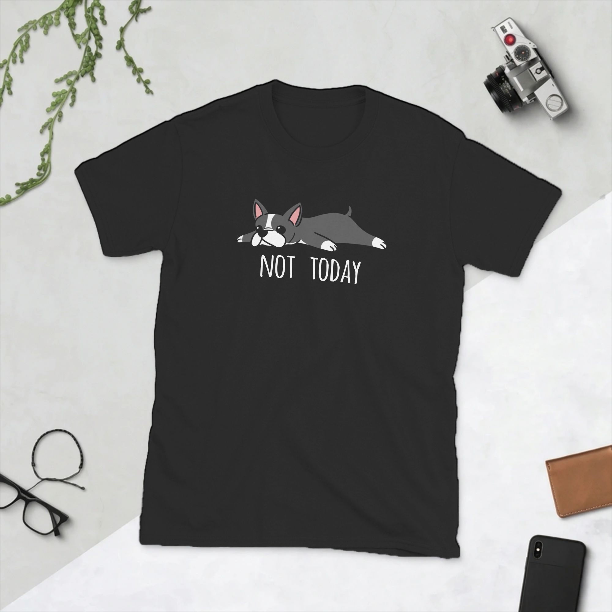 Funny Not Today Boston Terrier - Summer Clothing Ideas ulasan dan harga