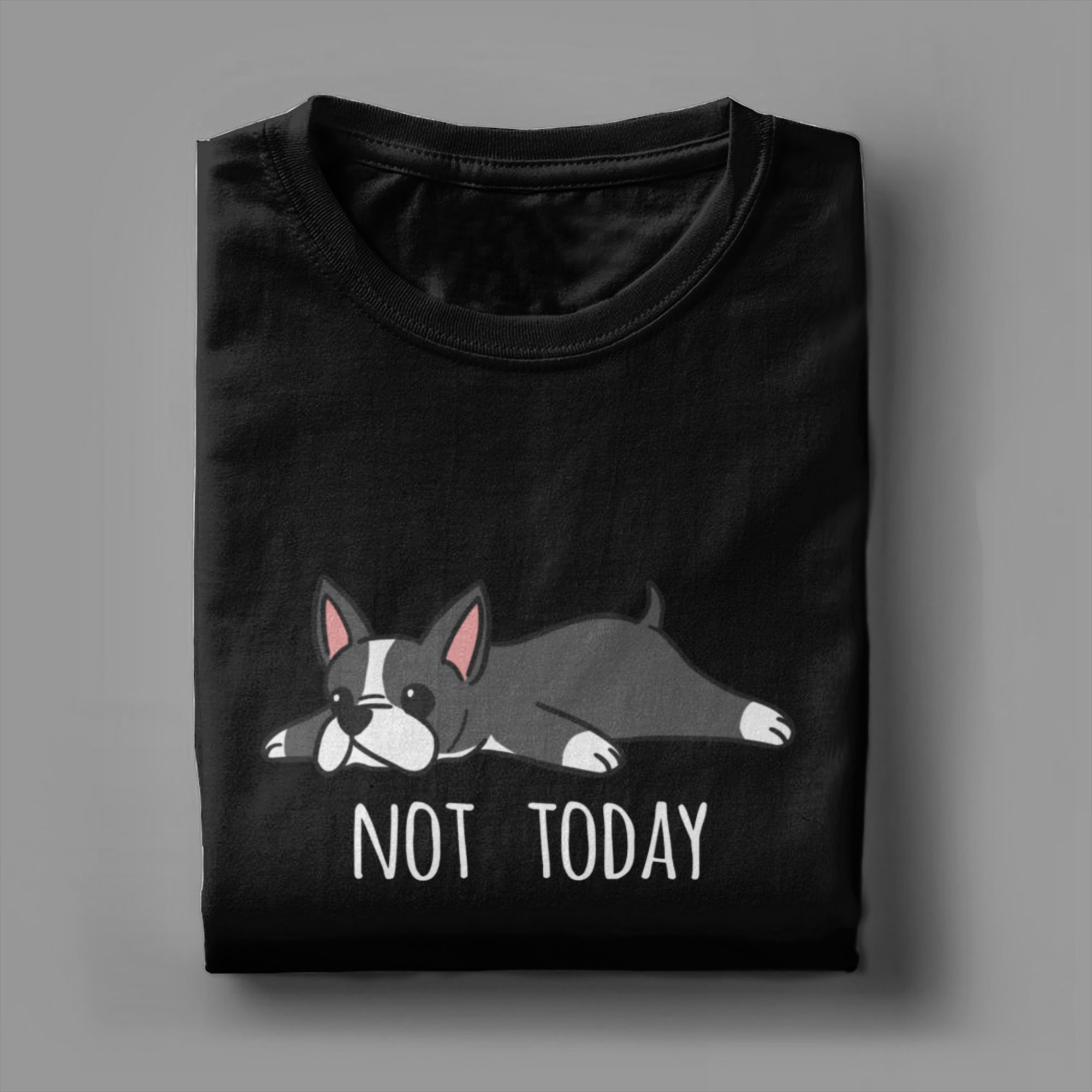 Funny Not Today Boston Terrier - Summer Clothing Ideas ulasan dan harga
