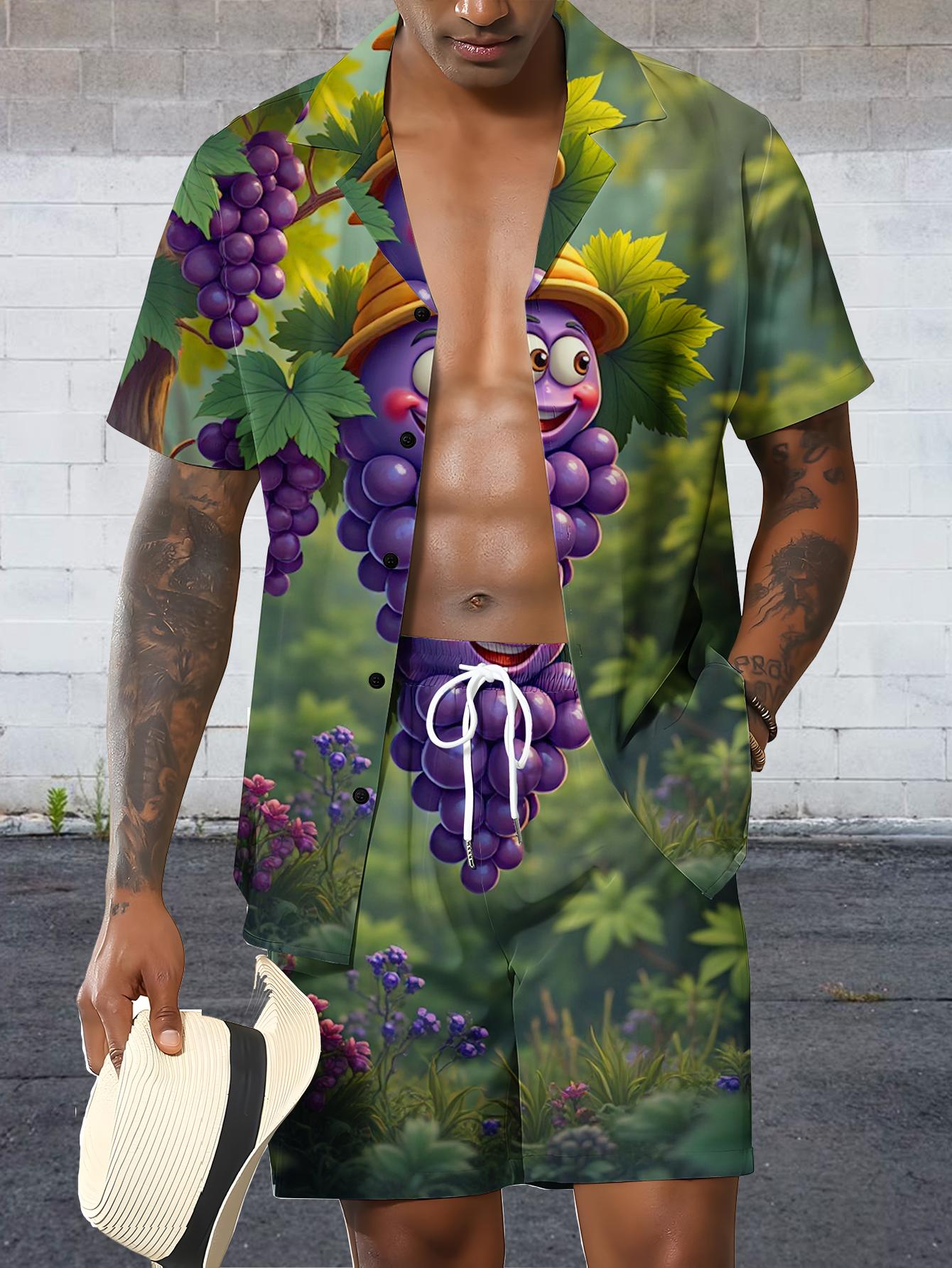 Men's Shirt Sets 2026 Spring/S - Summer Clothing Drip ulasan dan harga