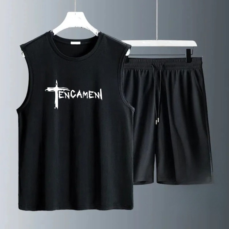 Men's Tank Top Sets 2026 Summe - Summer Clothing Drip ulasan dan harga